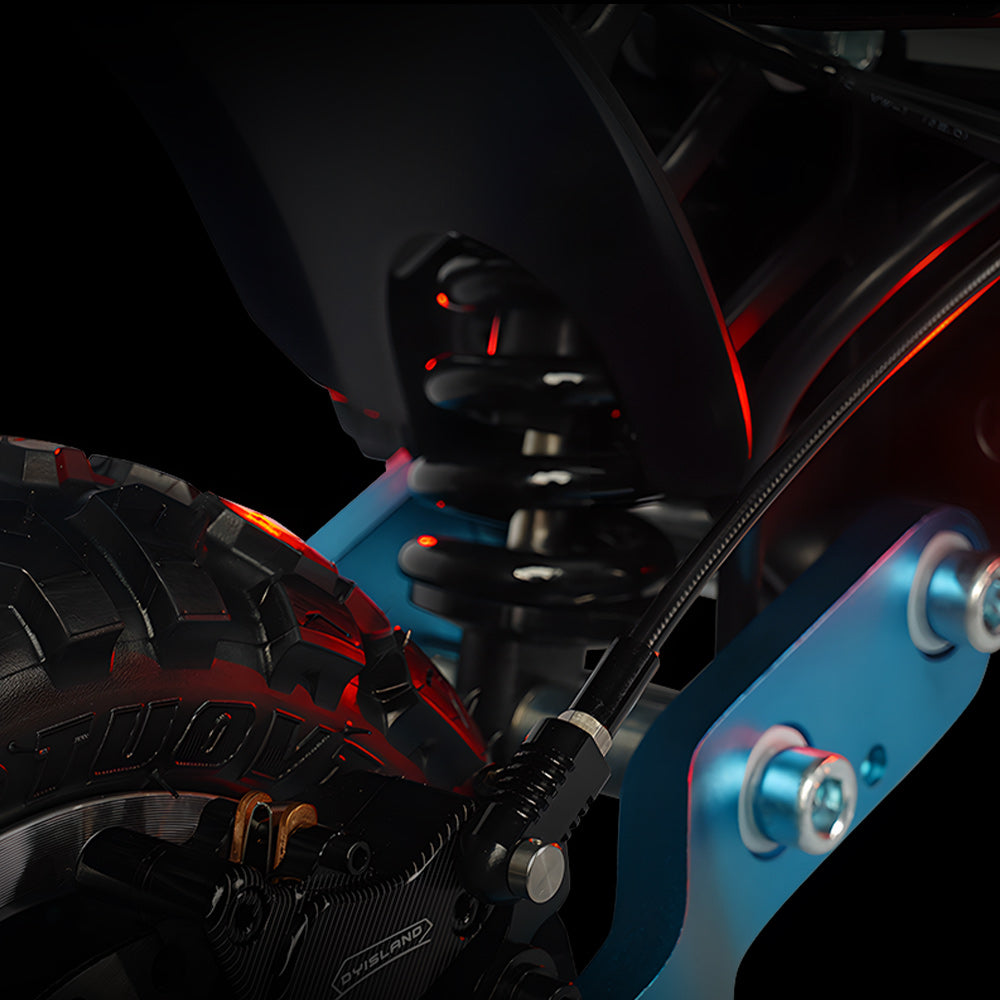 GLEERIDE H7 11" Off-Road Electric Scooter 3000W*2 Dual Motor 60V 30Ah LG Battery