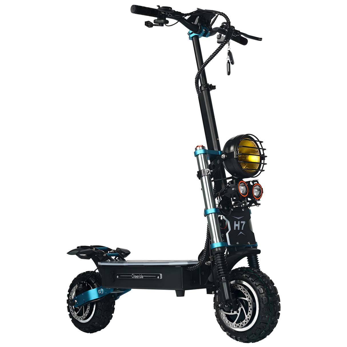 GLEERIDE H7 11" Off-Road Electric Scooter 3000W*2 Dual Motor 60V 30Ah LG Battery
