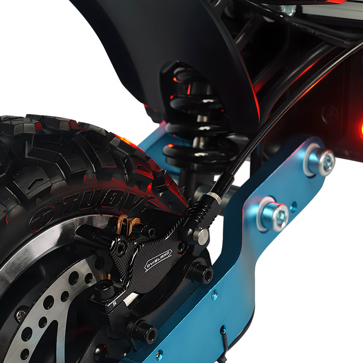 GLEERIDE H7 11" Off-Road Electric Scooter 3000W*2 Dual Motor 60V 30Ah LG Battery