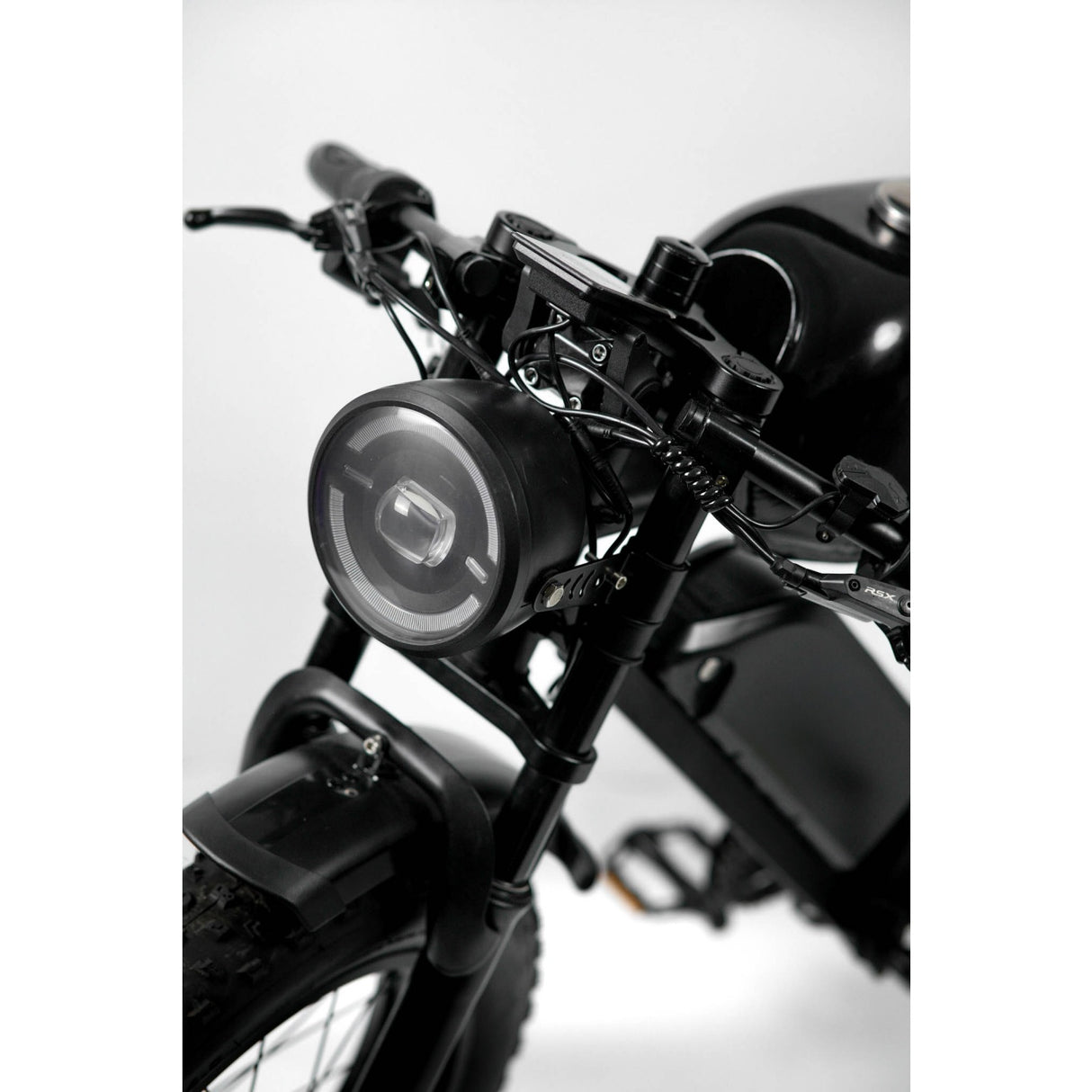 GLEERIDE MIX 66 20" Retro Moped Style Electric Bike 1200W Peak Motors 48V 16Ah Batteries