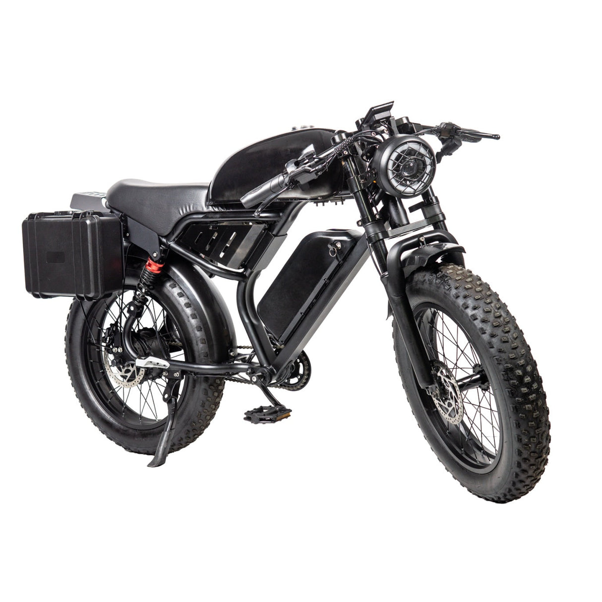 GLEERIDE MIX 66 20" Retro Moped Style Electric Bike 1200W Peak Motors 48V 16Ah Batteries