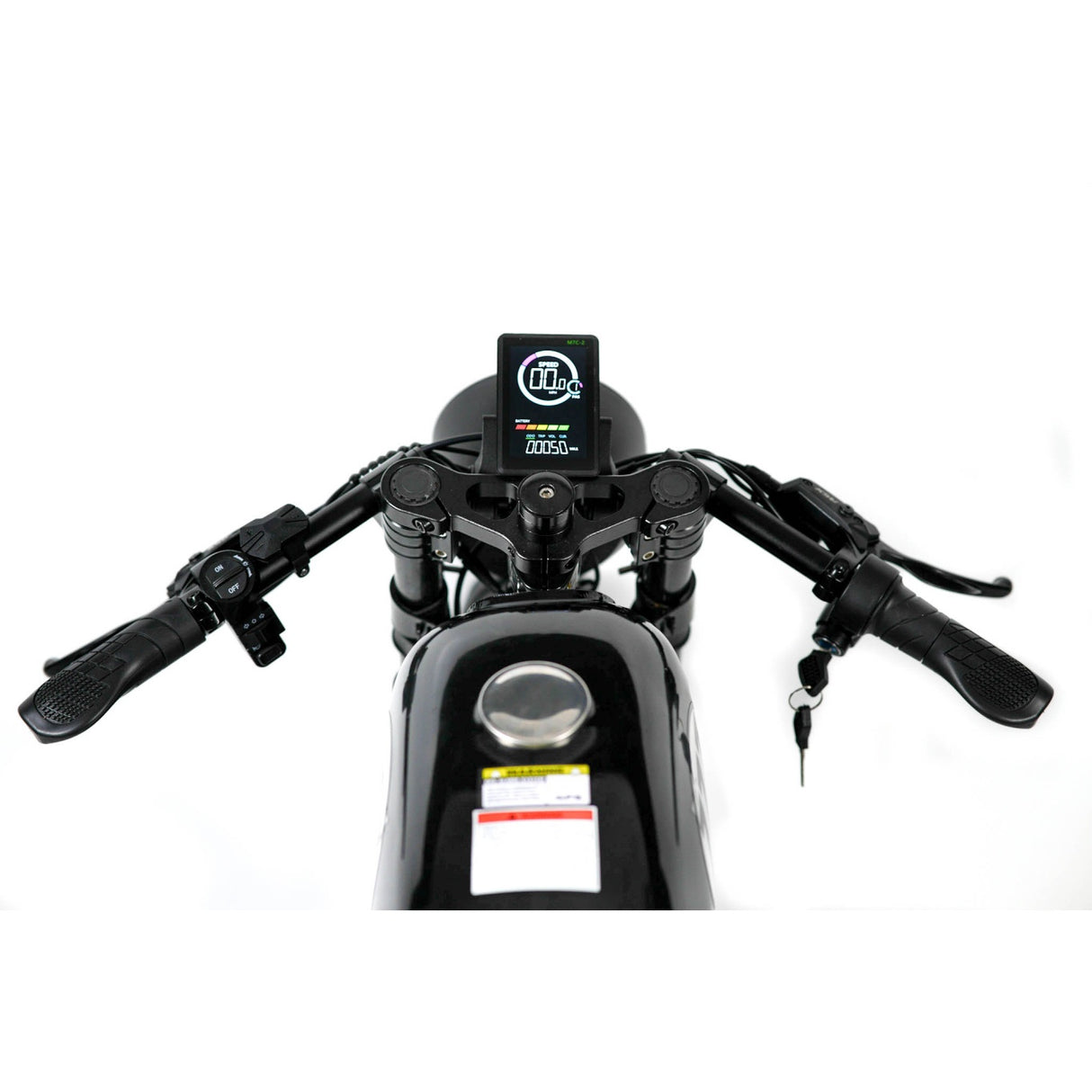 GLEERIDE MIX 66 20" Retro Moped Style Electric Bike 1200W Peak Motors 48V 16Ah Batteries