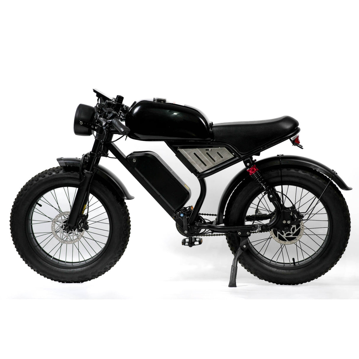 GLEERIDE MIX 66 20" Retro Moped Style Electric Bike 1200W Peak Motors 48V 16Ah Batteries