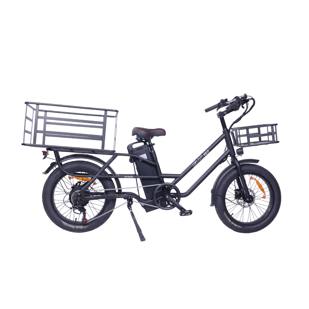 GOGOBEST GF200 20" Electric City Cargo Ebike 500W Motor 48V 15.6Ah Battery