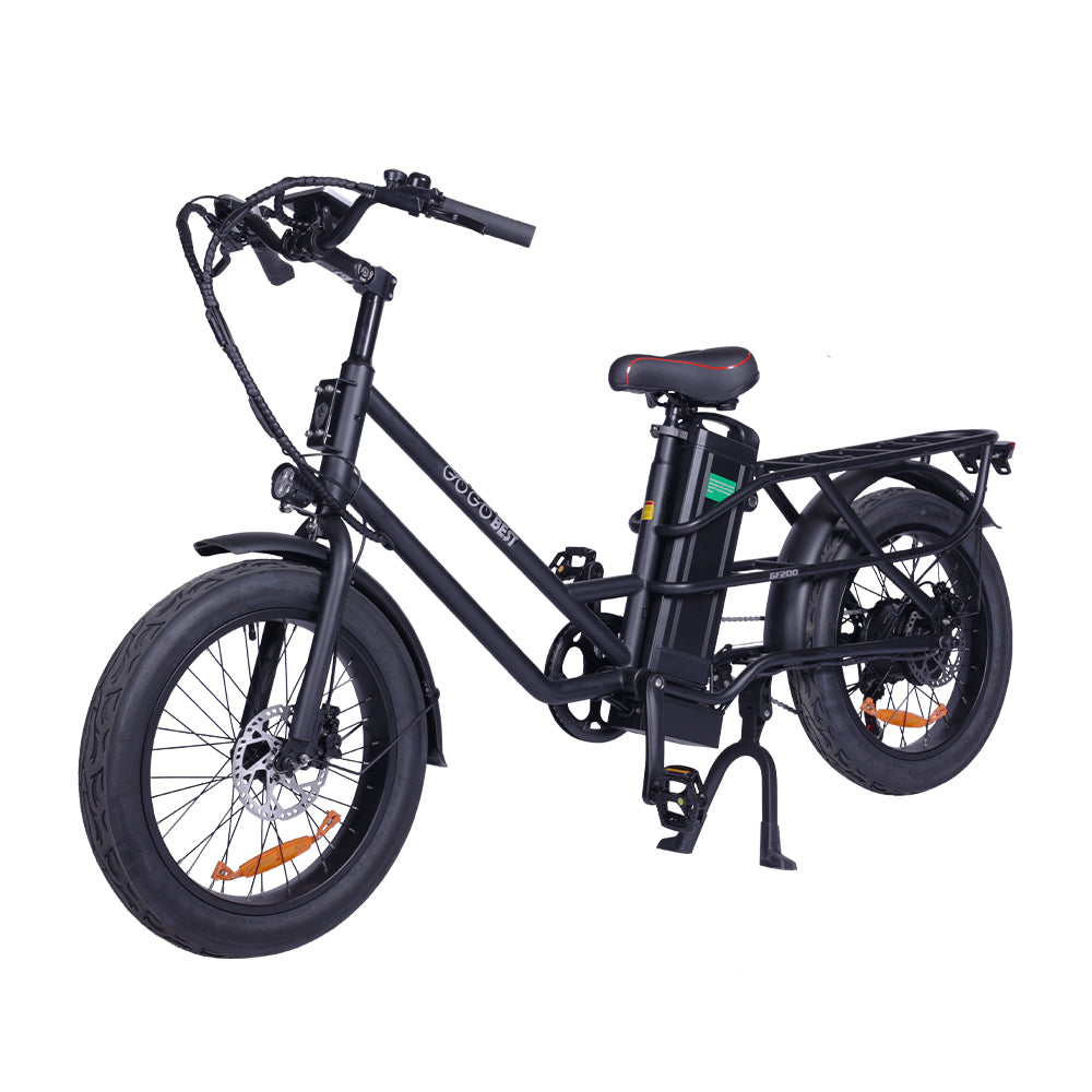 GOGOBEST GF200 20" Electric City Cargo Ebike 500W Motor 48V 15.6Ah Battery