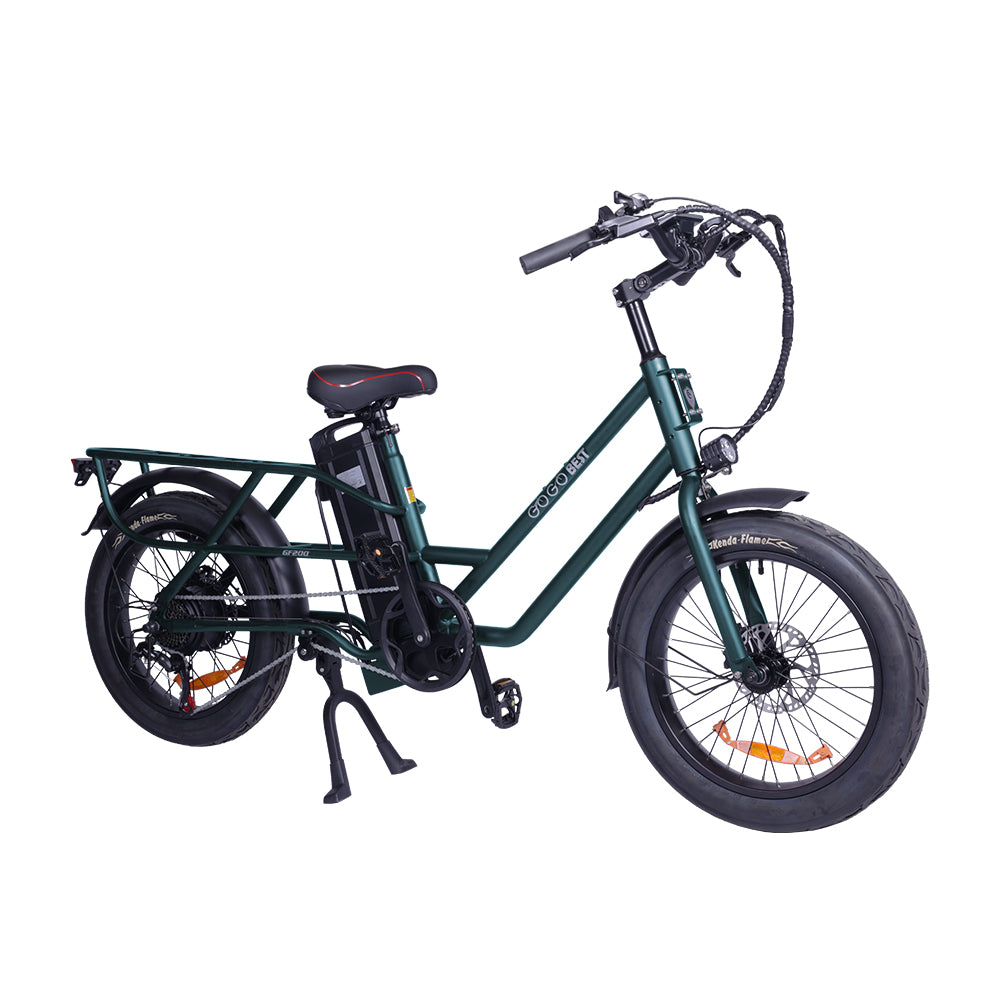GOGOBEST GF200 20" Electric City Cargo Ebike 500W Motor 48V 15.6Ah Battery