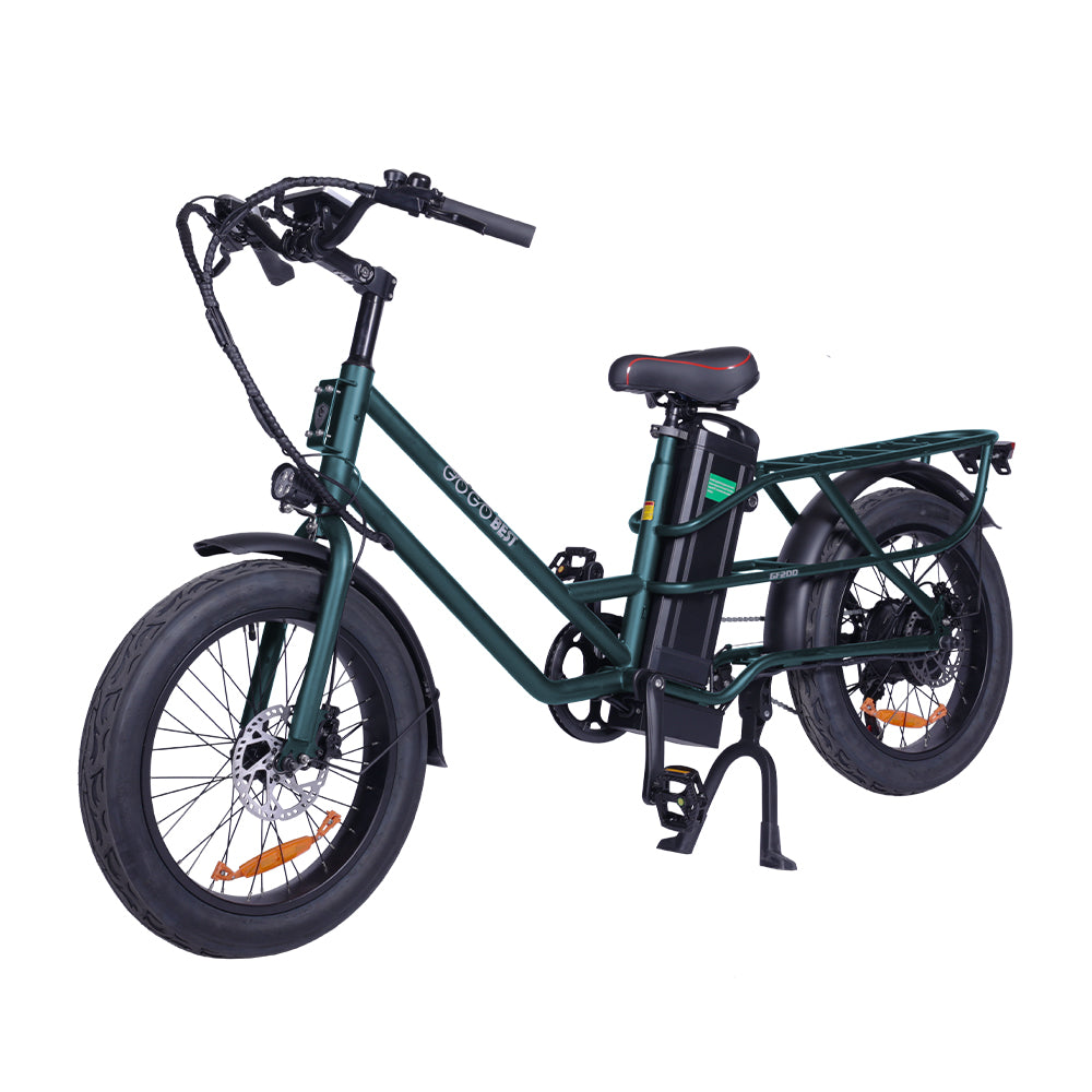 GOGOBEST GF200 20" Electric City Cargo Ebike 500W Motor 48V 15.6Ah Battery