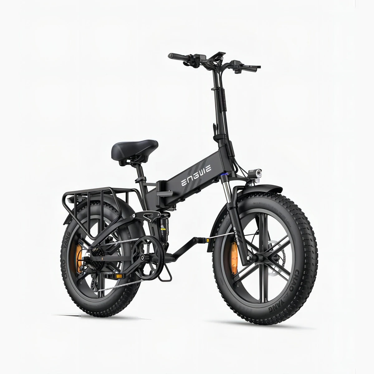 ENGWE Engine Pro 2.0 20" Fat Tire Folding Electric Bike 1200W Peak Motor 48V 16Ah Battery