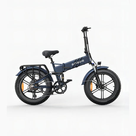 ENGWE Engine Pro 2.0 20" Fat Tire Folding Electric Bike 1200W Peak Motor 48V 16Ah Battery