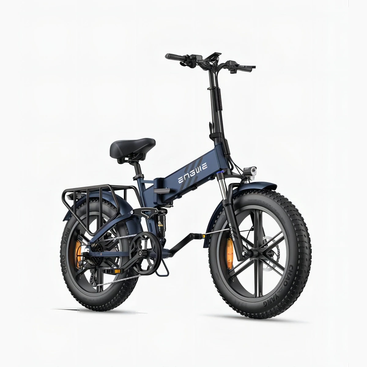 ENGWE Engine Pro 2.0 20" Fat Tire Folding Electric Bike 1200W Peak Motor 48V 16Ah Battery