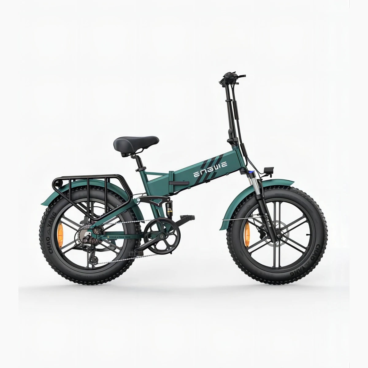 ENGWE Engine Pro 2.0 20" Fat Tire Folding Electric Bike 1200W Peak Motor 48V 16Ah Battery