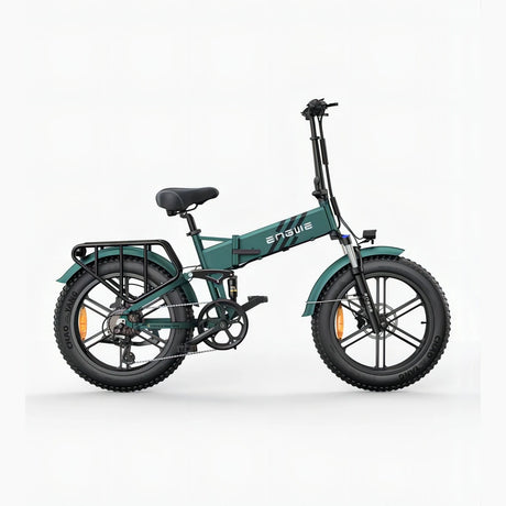 ENGWE Engine Pro 2.0 20" Fat Tire Folding Electric Bike 1200W Peak Motor 48V 16Ah Battery