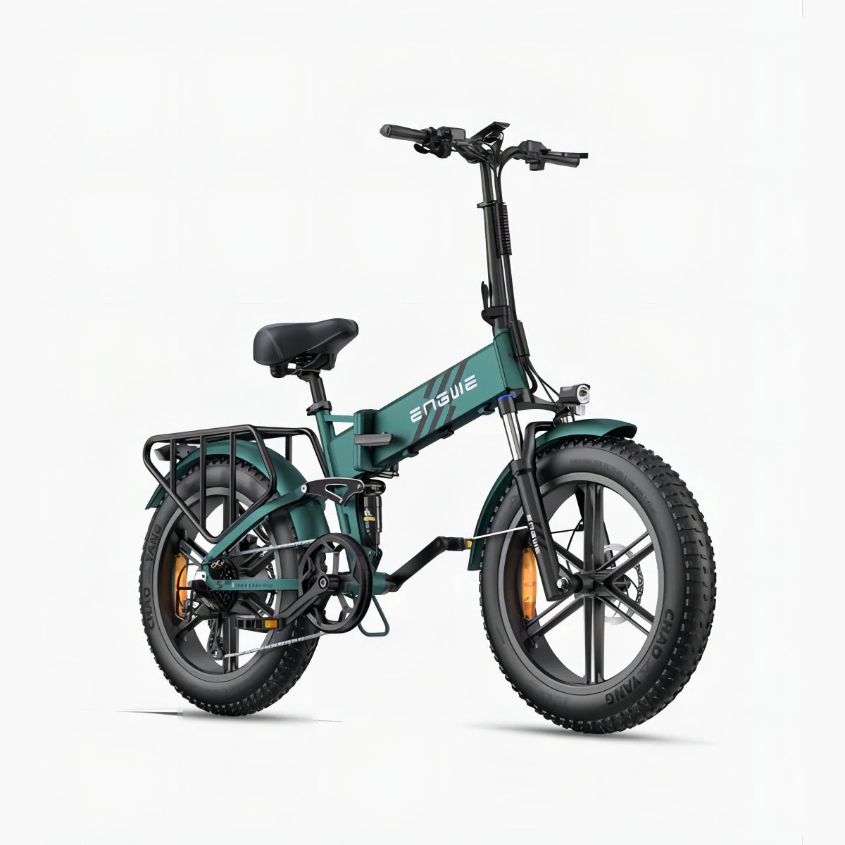 ENGWE Engine Pro 2.0 20" Fat Tire Folding Electric Bike 1200W Peak Motor 48V 16Ah Battery