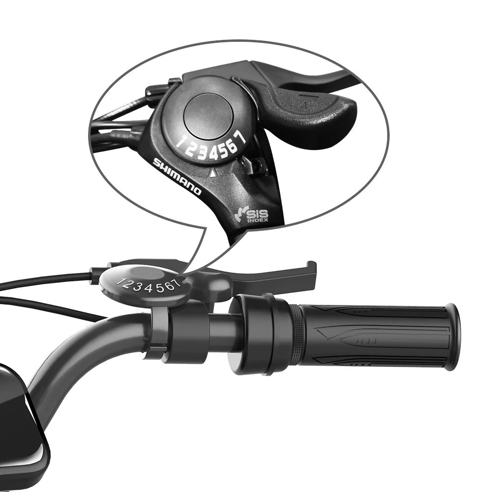 HAPPYRUN Tank G50 20" Fat Tire Electric Bike 1500W Peak Motor 48V 18Ah Battery