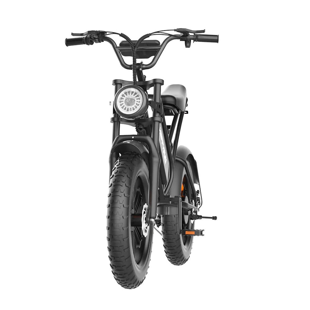 HAPPYRUN Tank G50 20" Fat Tire Electric Bike 1500W Peak Motor 48V 18Ah Battery