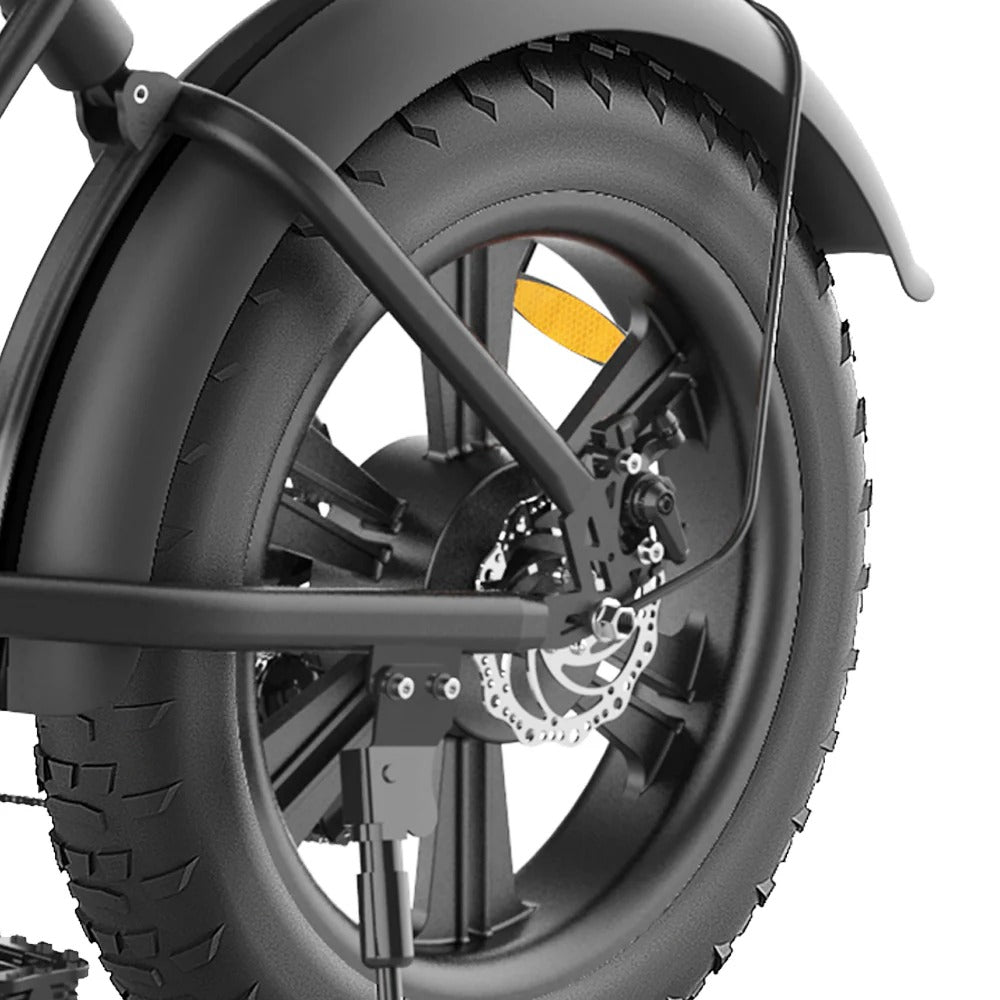 HAPPYRUN Tank G50 20" Fat Tire Electric Bike 1500W Peak Motor 48V 18Ah Battery