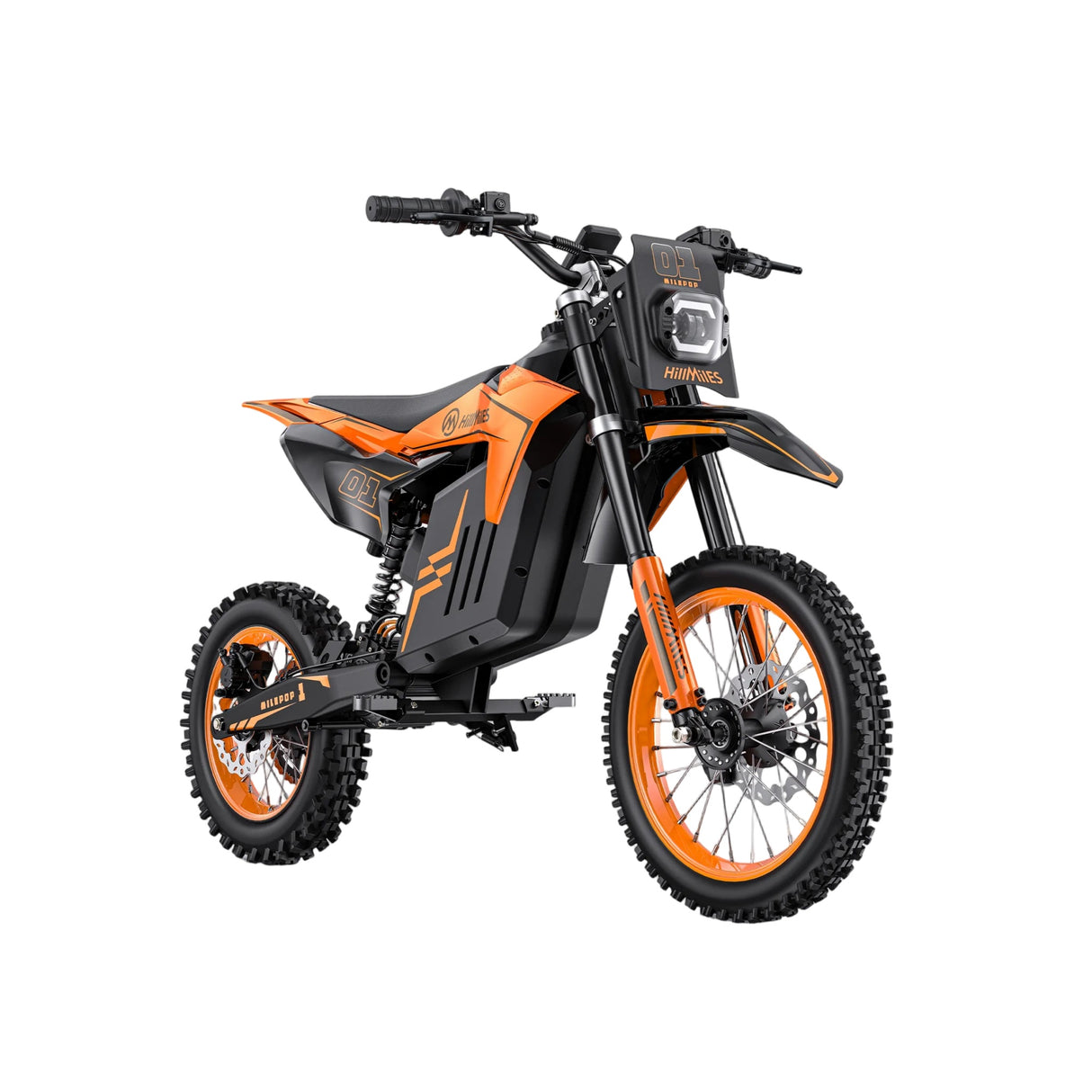 HILLMILES Mile Pop 1 14" Off-Road E-Bike 3000W Peak Motor 48V 25Ah Battery