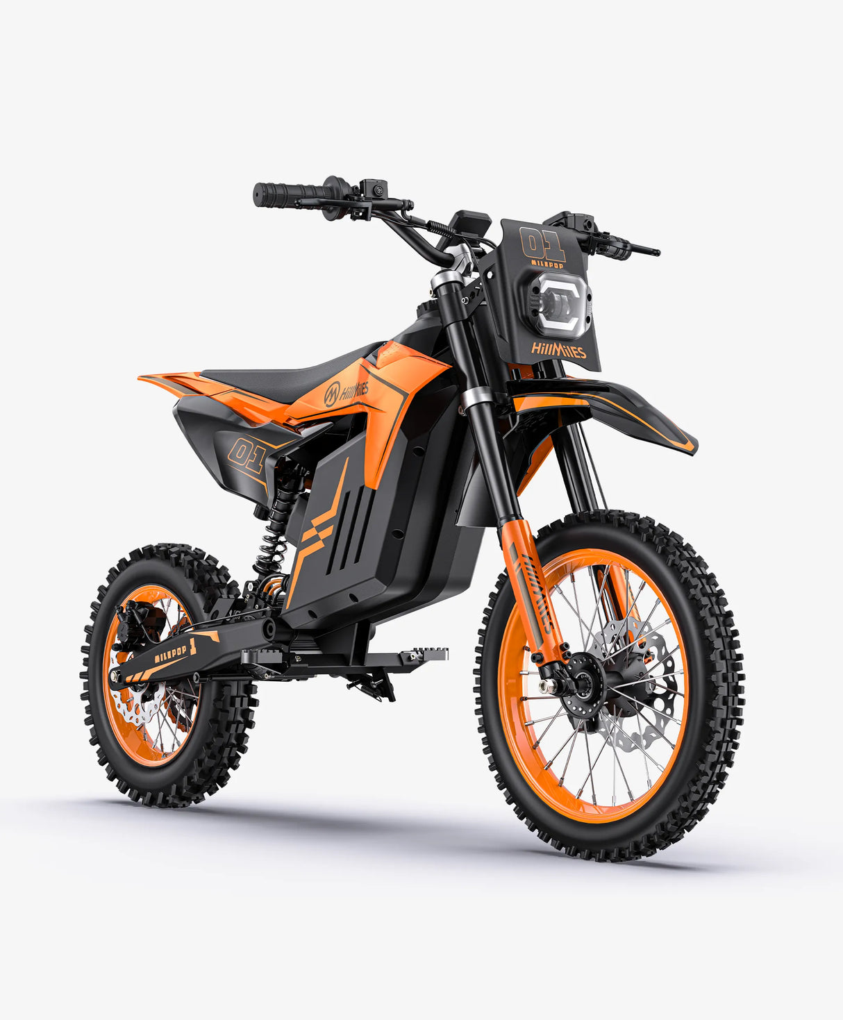 HILLMILES Mile Pop 1 14" Off-Road E-Bike 3000W Peak Motor 48V 25Ah Battery