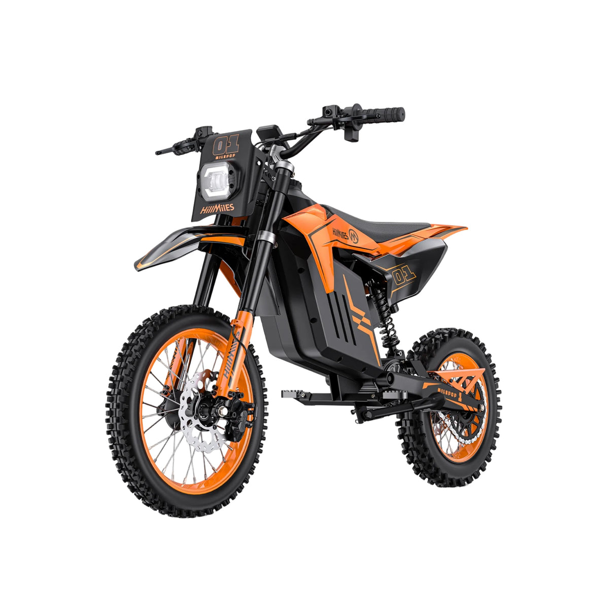 HILLMILES Mile Pop 1 14" Off-Road E-Bike 3000W Peak Motor 48V 25Ah Battery