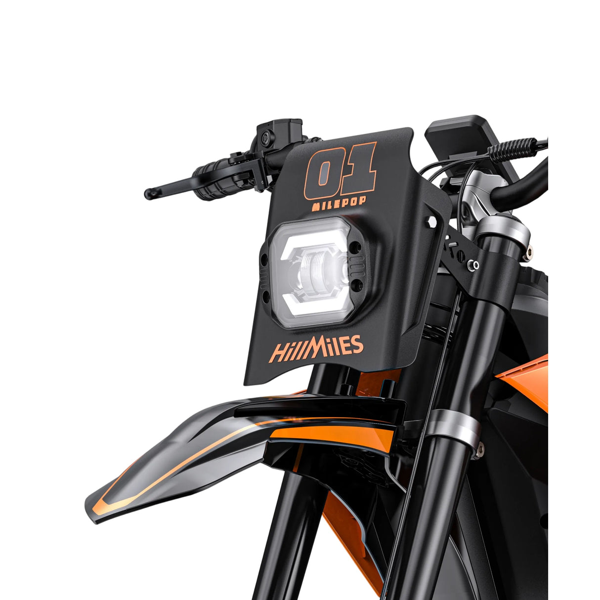 HILLMILES Mile Pop 1 14" Off-Road E-Bike 3000W Peak Motor 48V 25Ah Battery