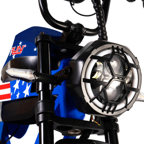 HAPPYRUN G100 Fat Tire Electric Bikes 2000W Peak Motor 38Ah Dual Batteries