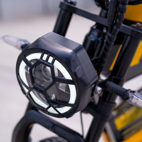 HAPPYRUN G100 Fat Tire Electric Bikes 2000W Peak Motor 38Ah Dual Batteries