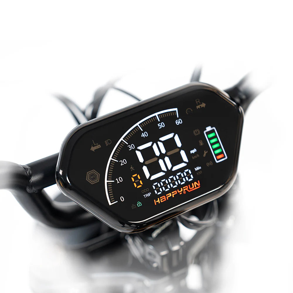 HAPPYRUN G70 20" Electric Cargo Bike 2000W Peak Motor 48V 20Ah+18Ah Dual Batteries