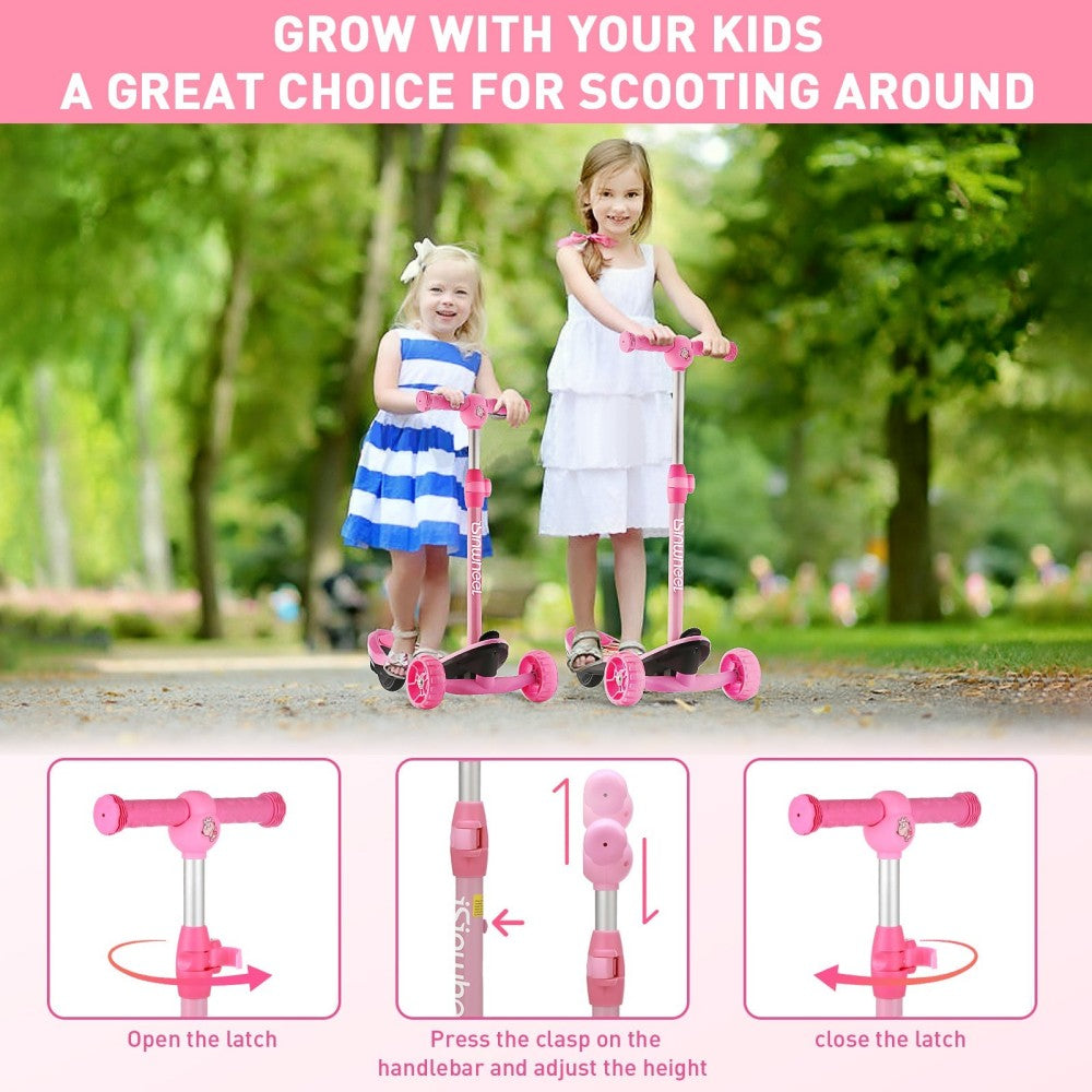 ISINWHEEL Mini Pro Kids 3 Wheel Electric Scooter 60W Motor 12.8-14.6V 5Ah Battery (2 IN 1 Designㄘ