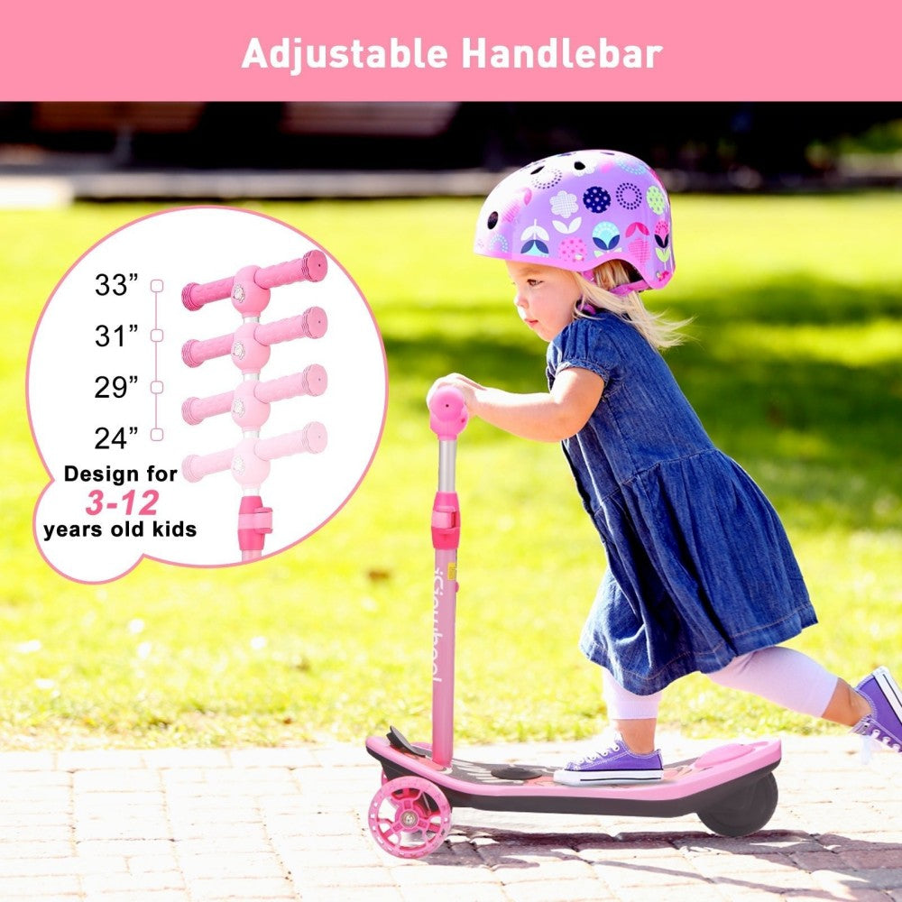 ISINWHEEL Mini Pro Kids 3 Wheel Electric Scooter 60W Motor 12.8-14.6V 5Ah Battery (2 IN 1 Designㄘ