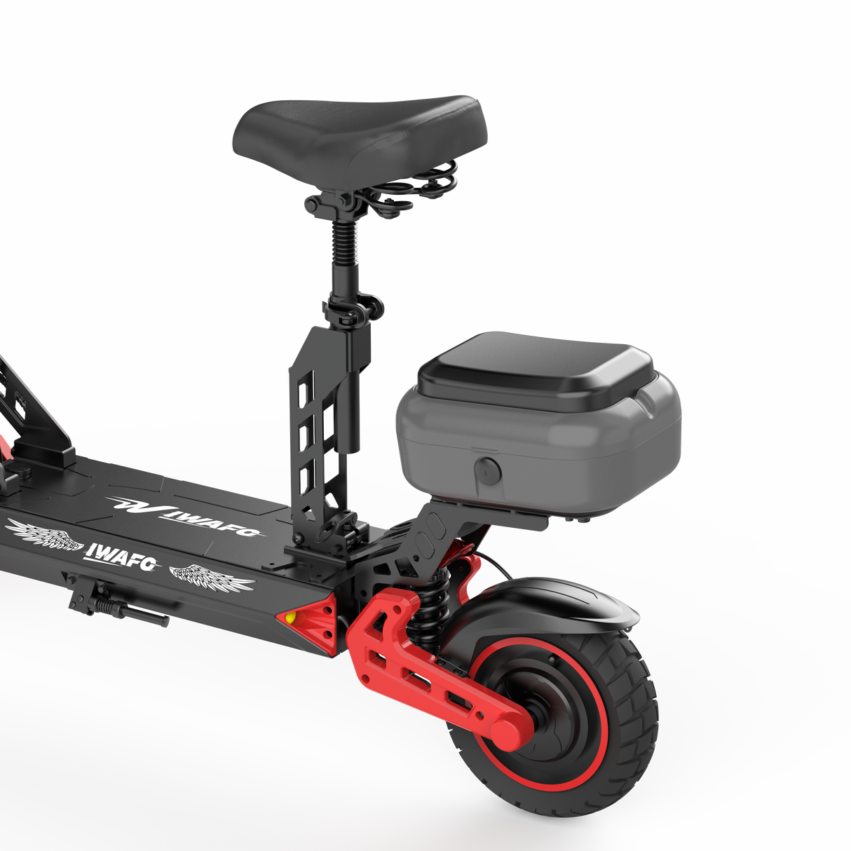 IWAFO IS2 10" Seated E-Scooter 800W Motor 48V 15Ah Battery