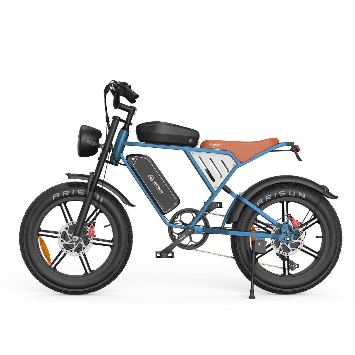JANSNO X70Pro 20" Fat Tires Electric Bikes 2*750W Dual Motor 48V 17Ah+20Ah Dual Battery