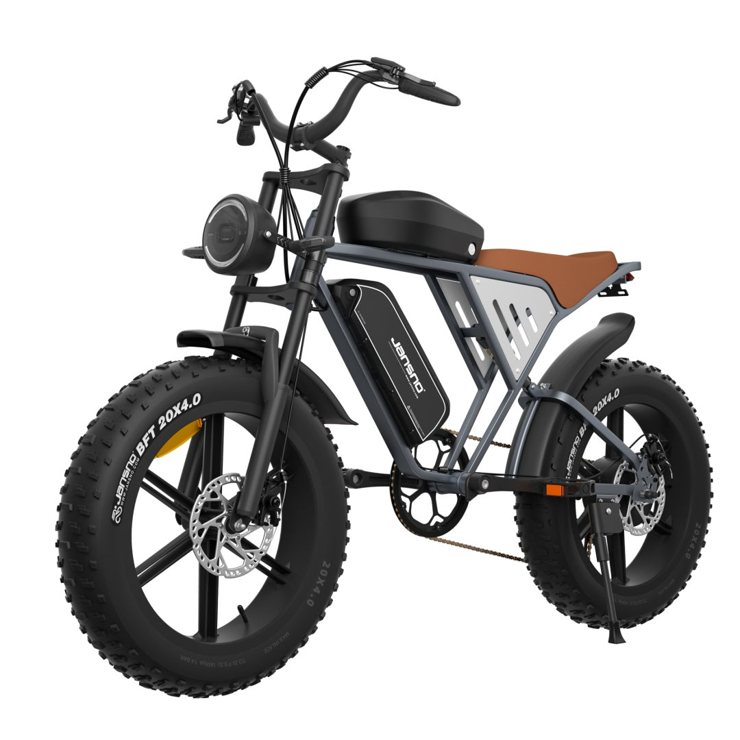 JANSNO X70GM 20" Fat Tires Electric Bikes 750W Motor 48V 14Ah+20Ah Dual Battery (EU&UK)