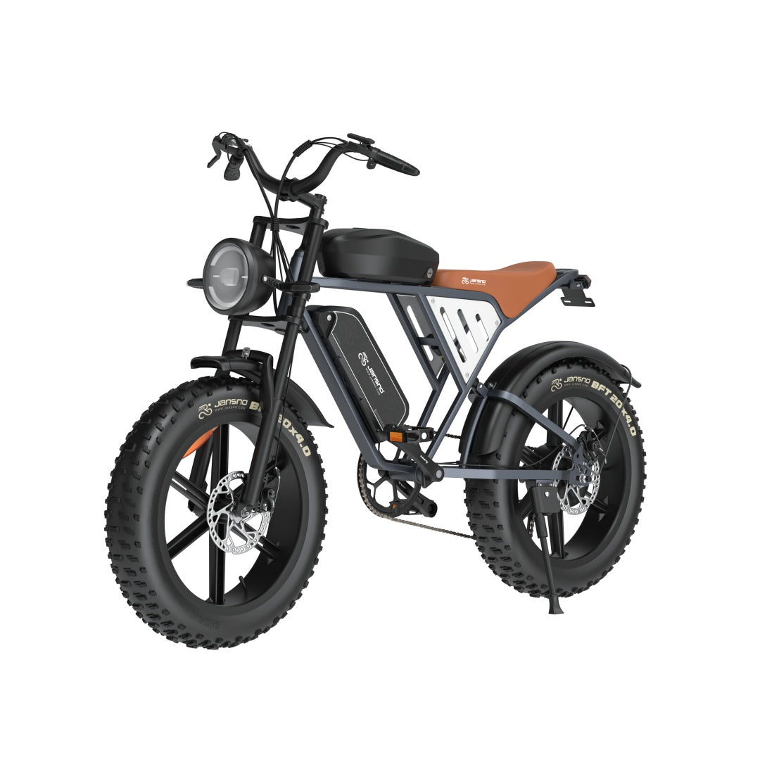 JANSNO X70GM 20" Fat Tires Electric Bikes 750W Motor 48V 14Ah+20Ah Dual Battery (EU&UK)