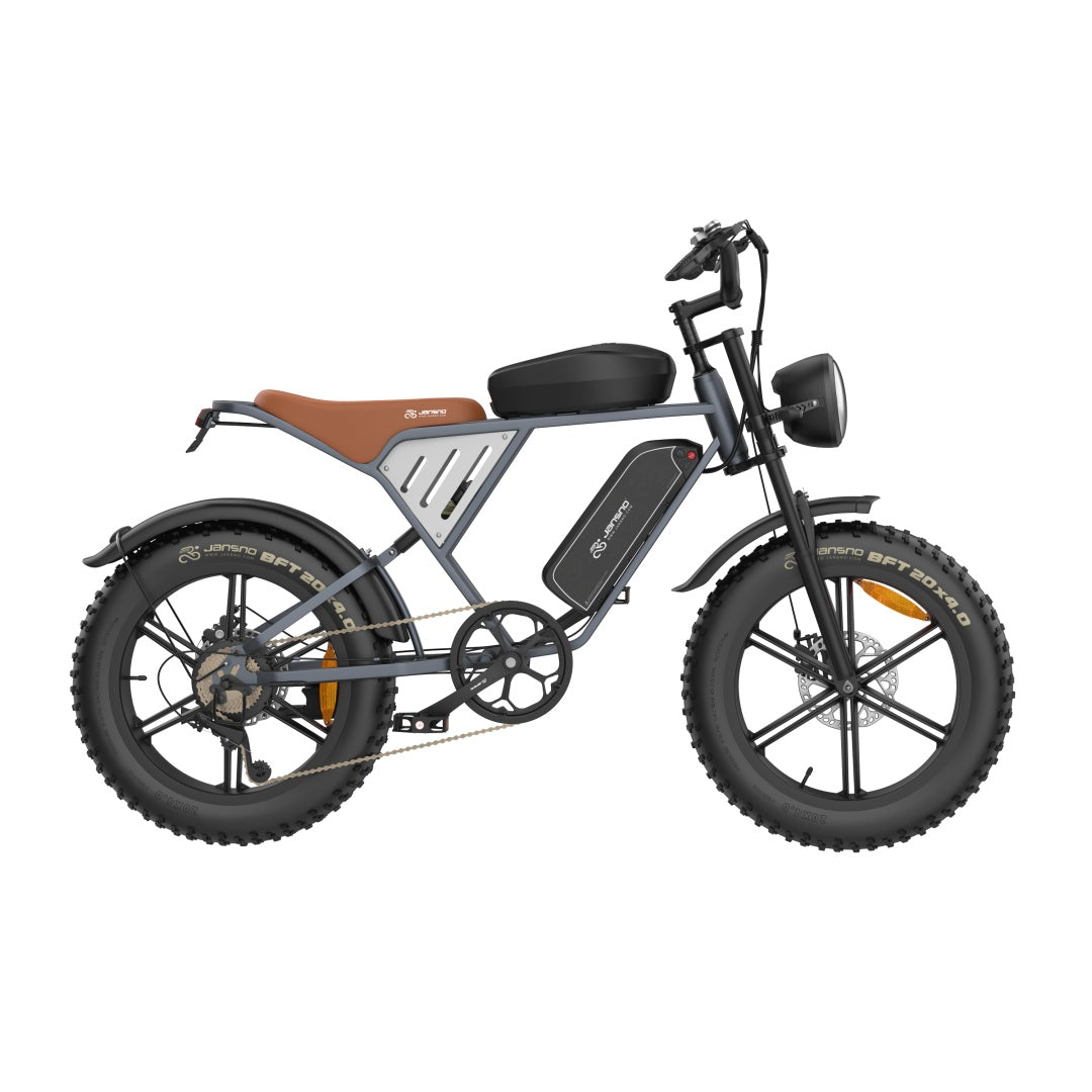 JANSNO X70GM 20" Fat Tires Electric Bikes 750W Motor 48V 14Ah+20Ah Dual Battery (EU&UK)