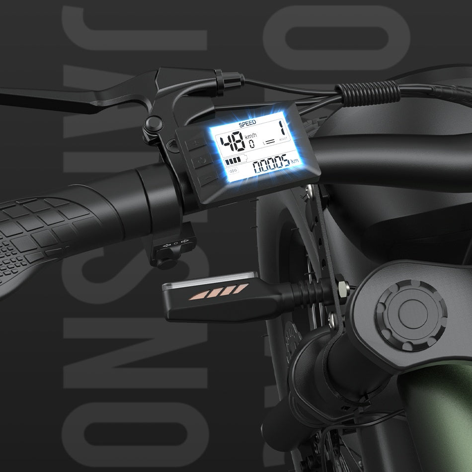 JANSNO X90 16" Off Road Electric Bike 750W Motor 48V 14Ah Battery