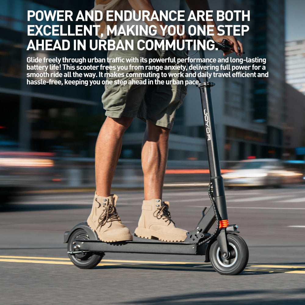 JOYOR F5 8" Commuter Electric Scooter 500W Motor 48V 10.4Ah Battery