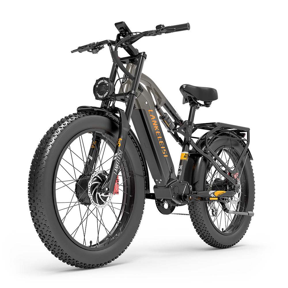 LANKELEISI MG800MAX 26∪ Fat Tires All Terrain Electric Bike 2*1000W Dual Motor 48V 20Ah Battery