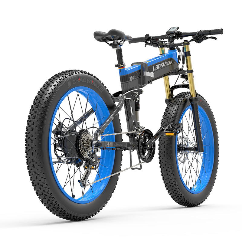 LANKELEISI XT750 PLUS 26" Mountain E-Bike 1000W Motor 48V 17.5Ah Battery