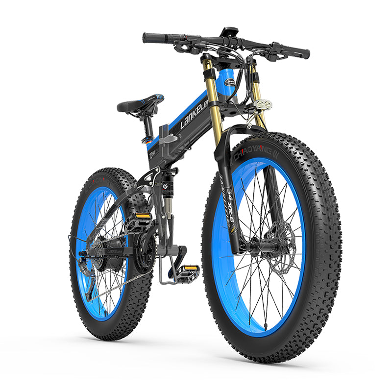 LANKELEISI XT750 PLUS 26" Mountain E-Bike 1000W Motor 48V 17.5Ah Battery
