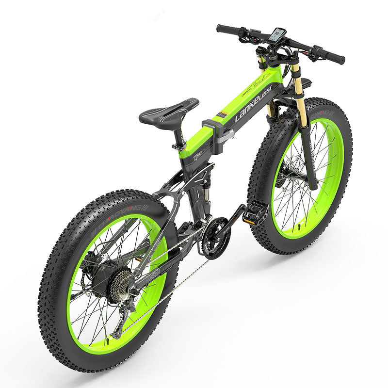 LANKELEISI XT750 PLUS 26" Mountain E-Bike 1000W Motor 48V 17.5Ah Battery