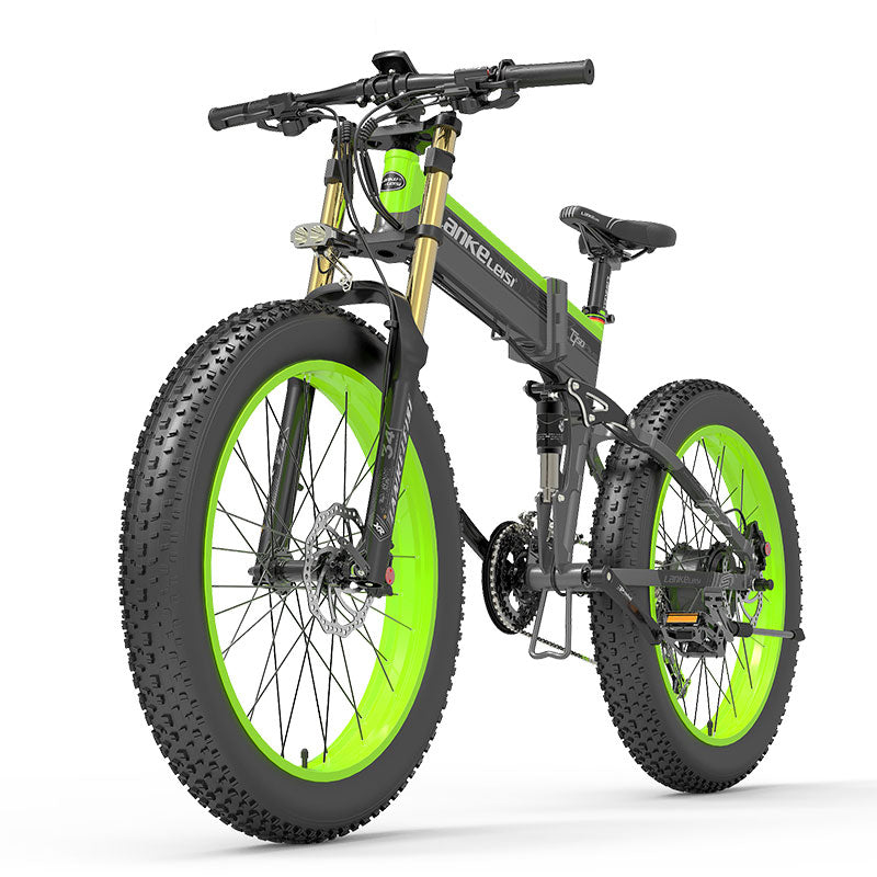 LANKELEISI XT750 PLUS 26" Mountain E-Bike 1000W Motor 48V 17.5Ah Battery
