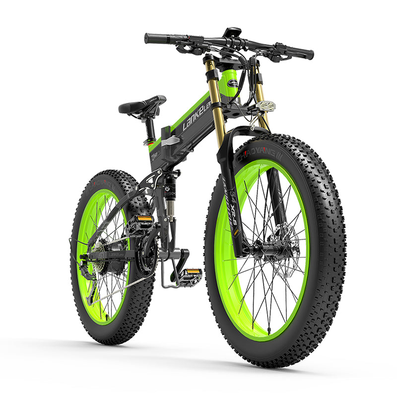LANKELEISI XT750 PLUS 26" Mountain E-Bike 1000W Motor 48V 17.5Ah Battery