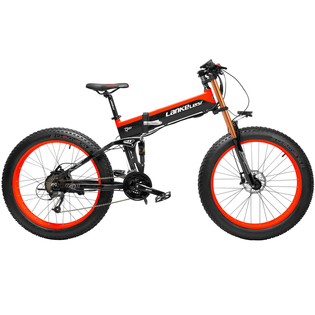 LANKELEISI XT750 PLUS 26" Mountain E-Bike 1000W Motor 48V 17.5Ah Battery