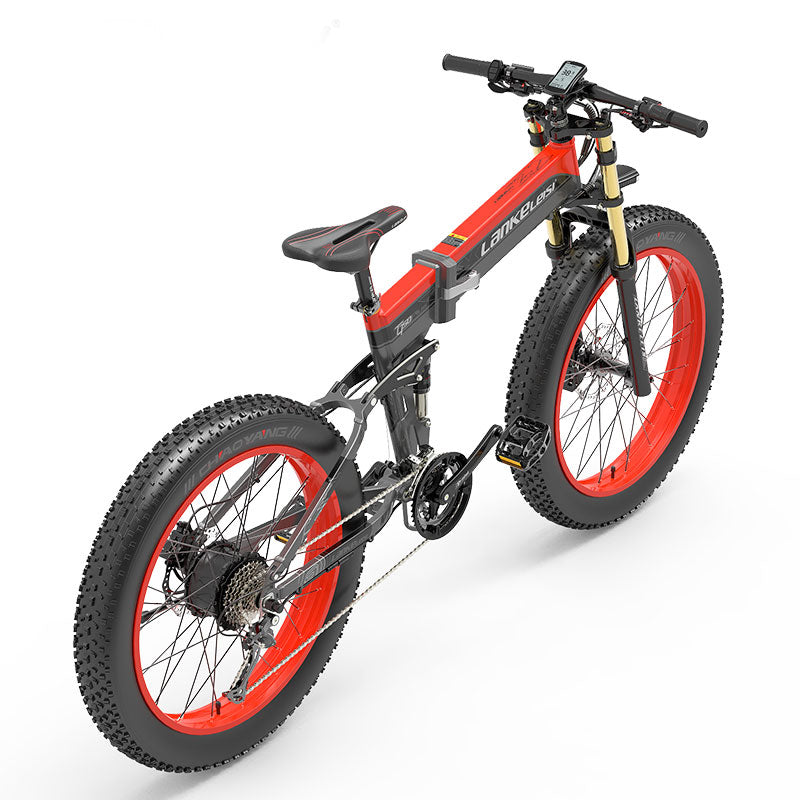 LANKELEISI XT750 PLUS 26" Mountain E-Bike 1000W Motor 48V 17.5Ah Battery