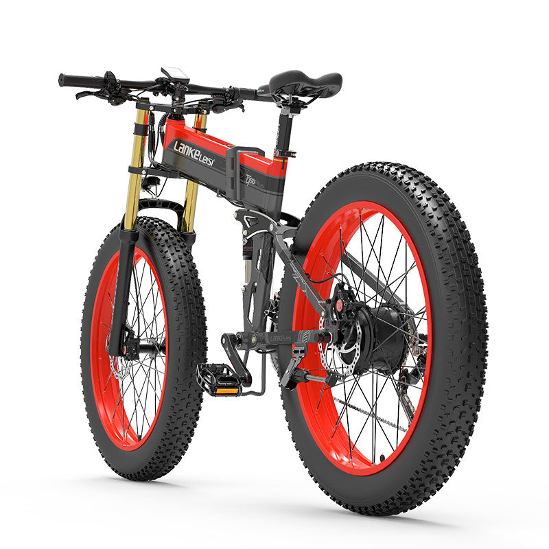 LANKELEISI XT750 PLUS 26" Mountain E-Bike 1000W Motor 48V 17.5Ah Battery