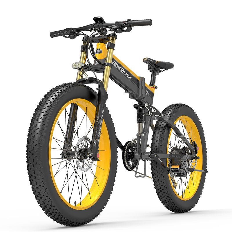 LANKELEISI XT750 PLUS 26" Mountain E-Bike 1000W Motor 48V 17.5Ah Battery