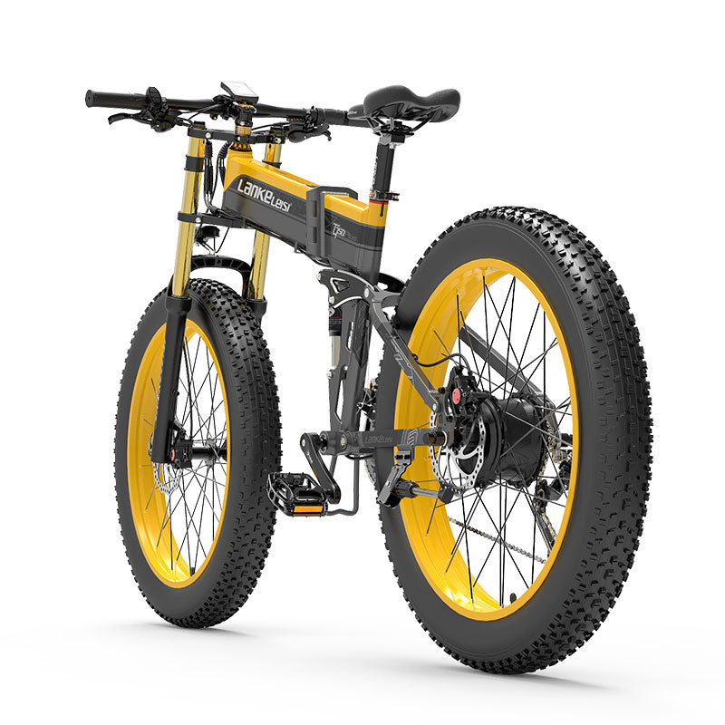 LANKELEISI XT750 PLUS 26" Mountain E-Bike 1000W Motor 48V 17.5Ah Battery