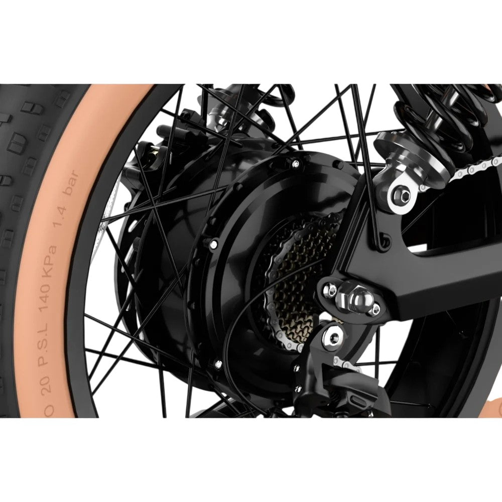 LUCKEEP M5 Max 20" Off Road Electric Bike 1500W Motor 52V 20Ah/40Ah Battery