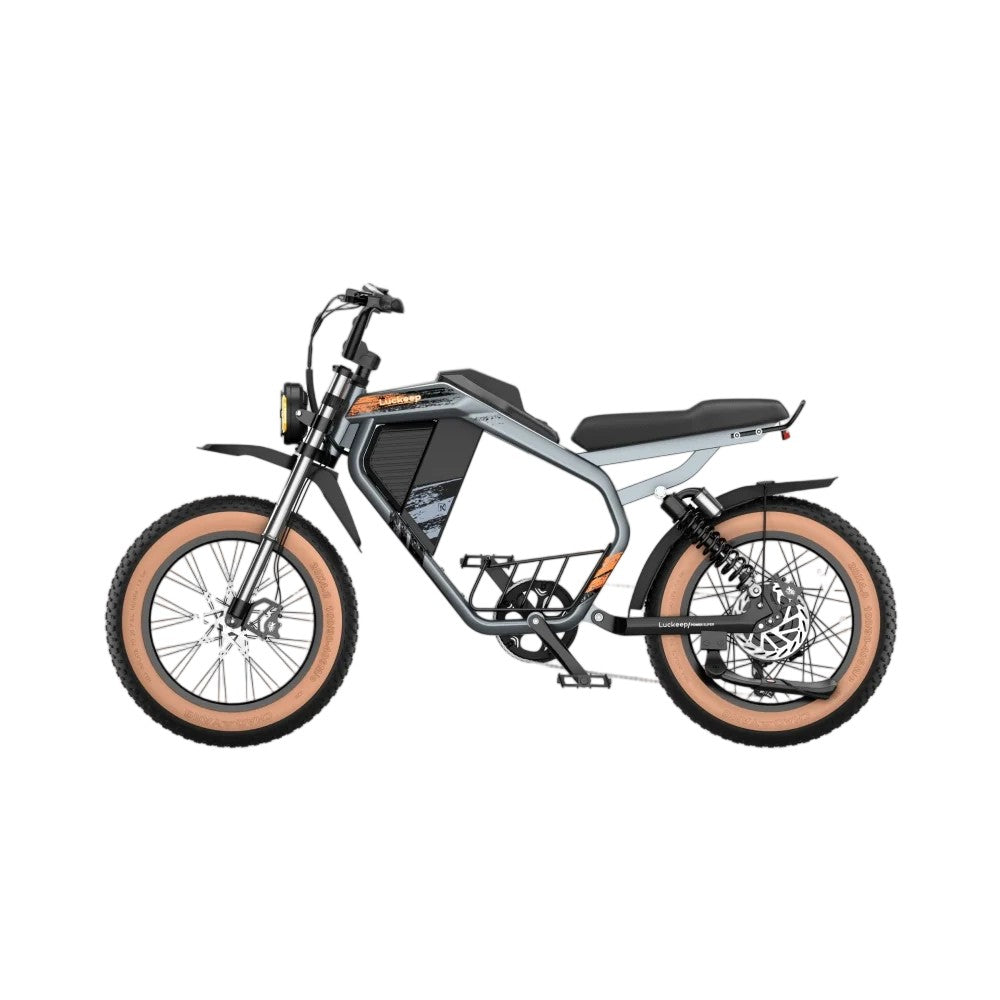LUCKEEP M5 Max 20" Off Road Electric Bike 1500W Motor 52V 20Ah/40Ah Battery