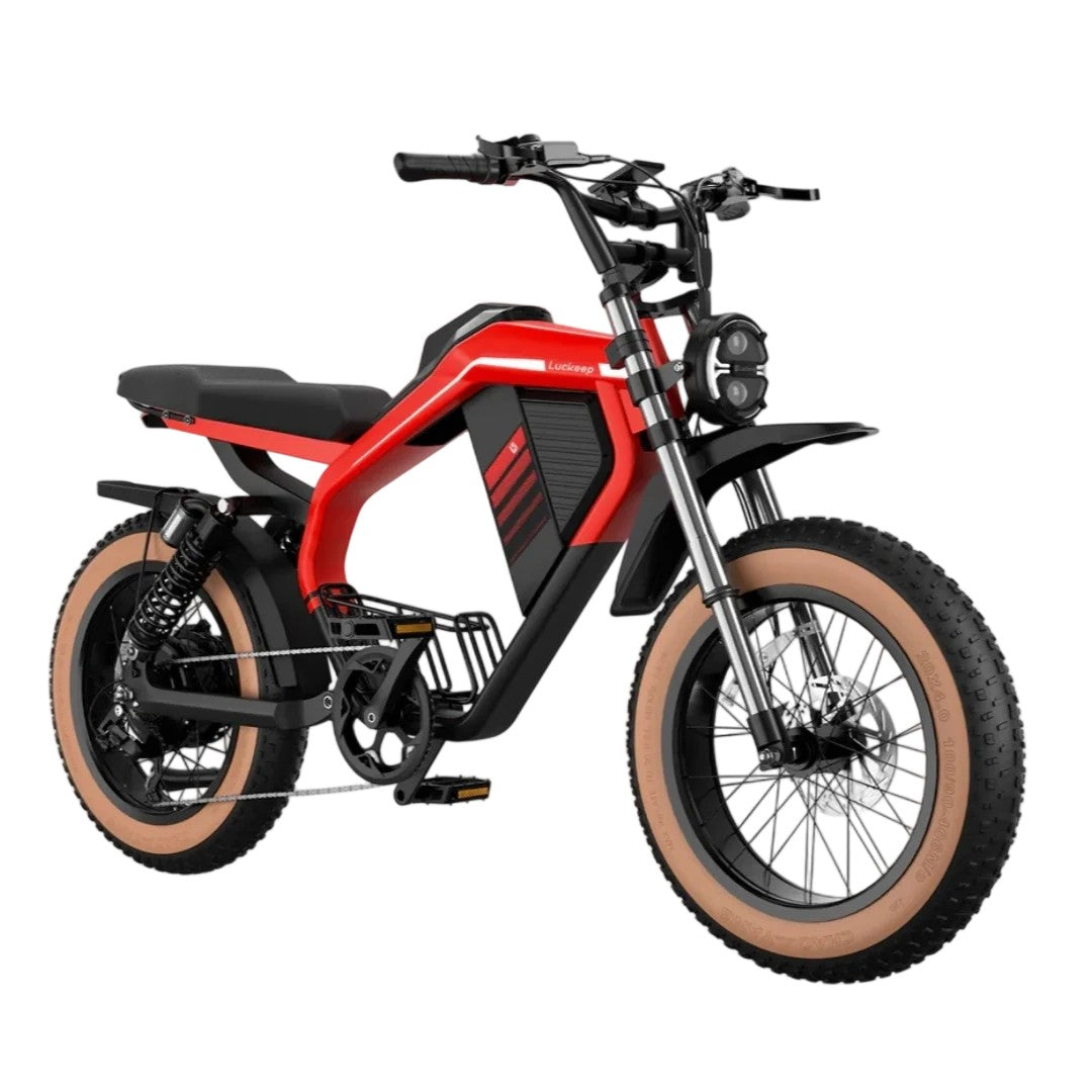 LUCKEEP M5 Max 20" Off Road Electric Bike 1500W Motor 52V 20Ah/40Ah Battery